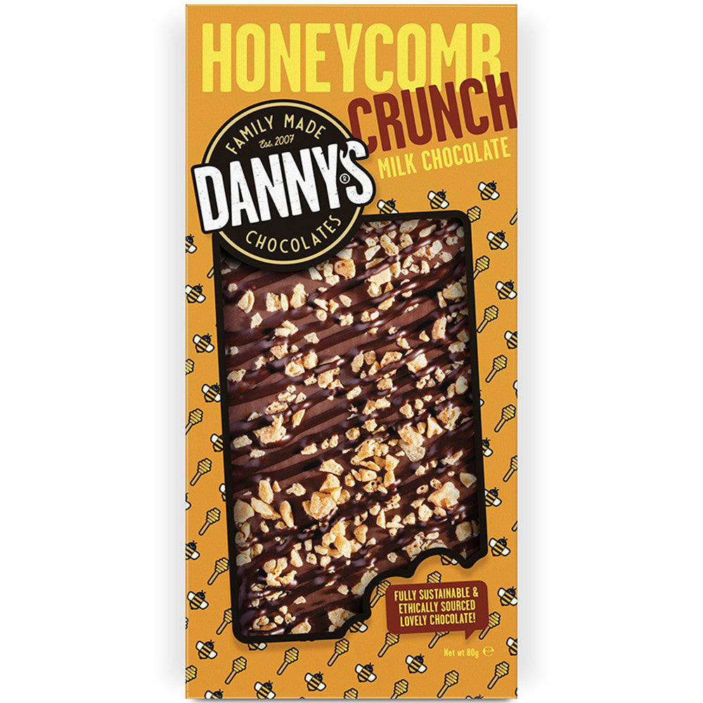 Danny's Milk Chocolate Honeycomb Crunch (80g)