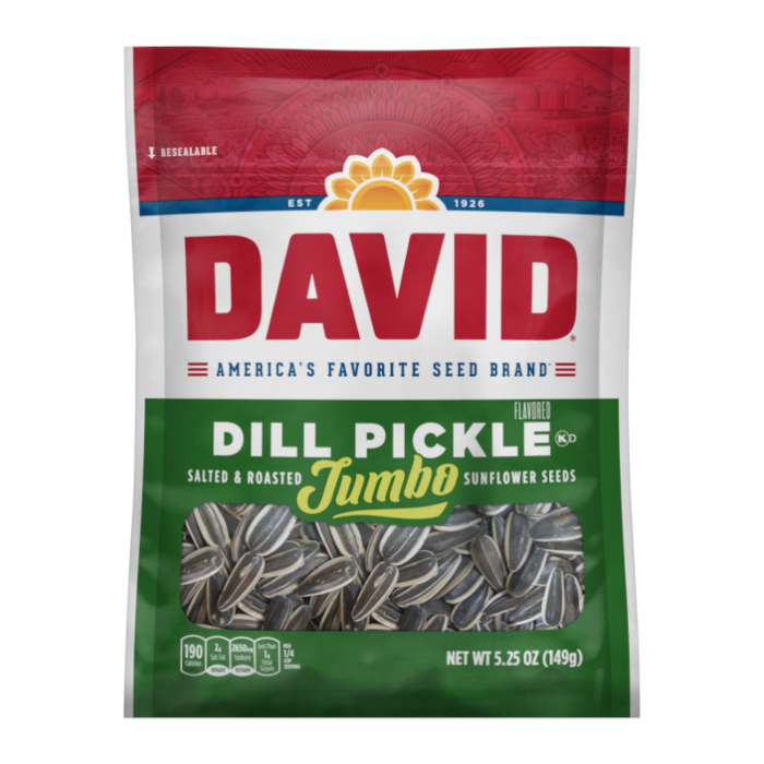 David's Sunflower Seeds Dill Pickle (149g)