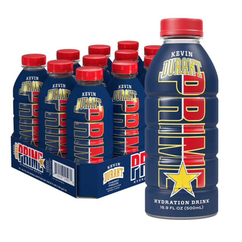 Prime Hydration Kevin Durant Limited Edition (500ml) (12 Pack)