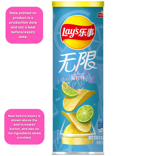 Lay's Stax Lime (China) (90g)