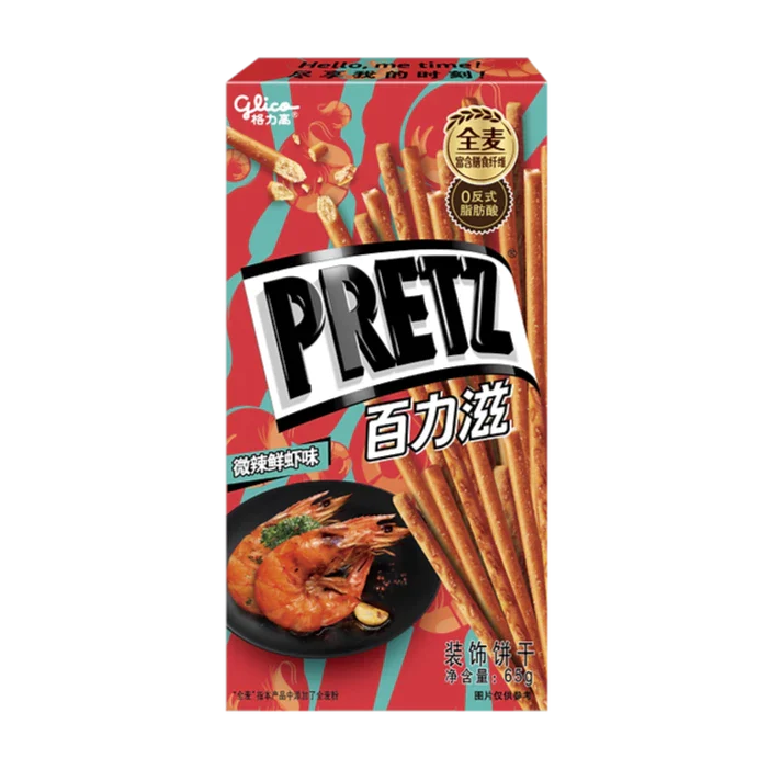 Glico Pretz Spicy Shrimp (China) (60g)