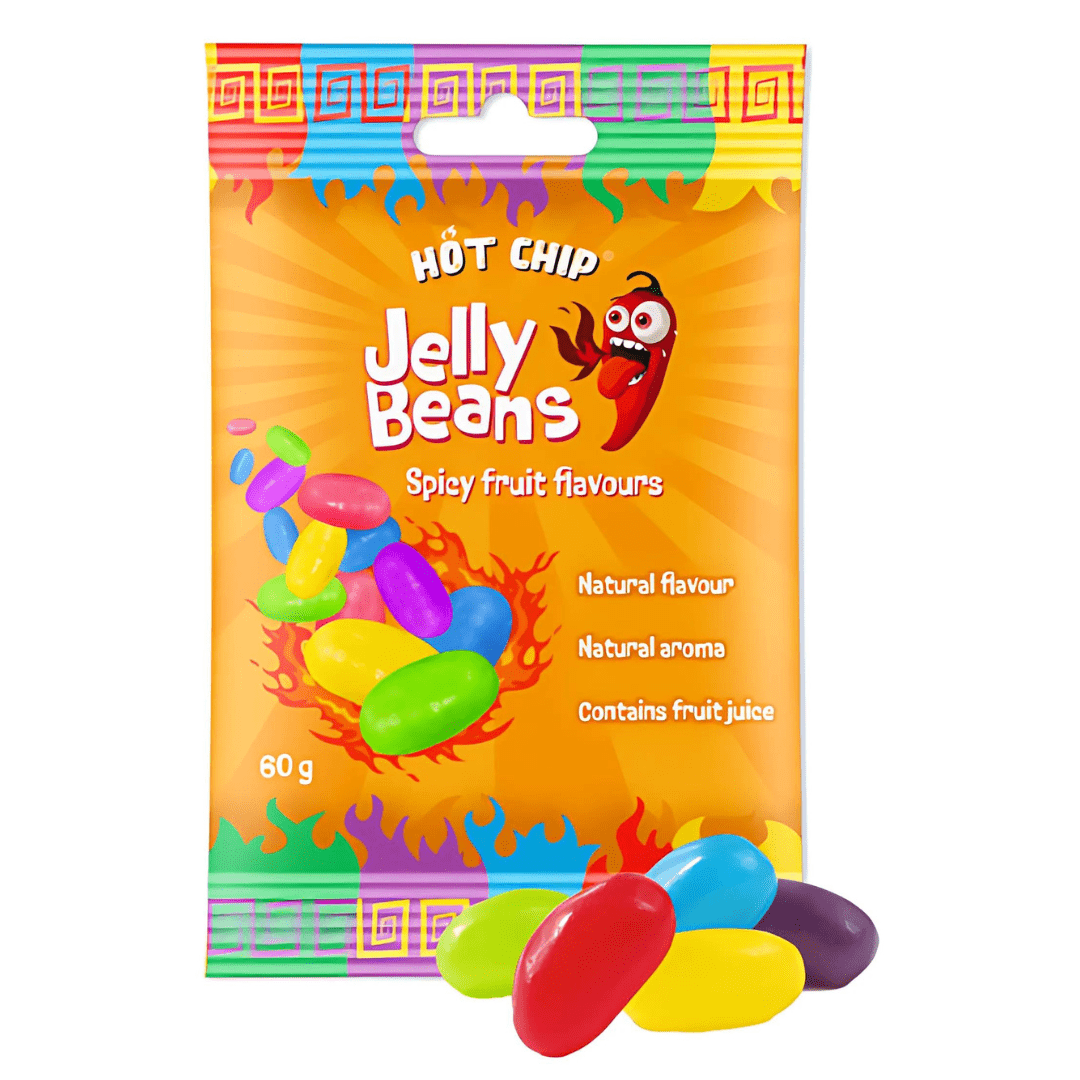 Hot Chip Jelly Beans Spicy Fruits (60g)