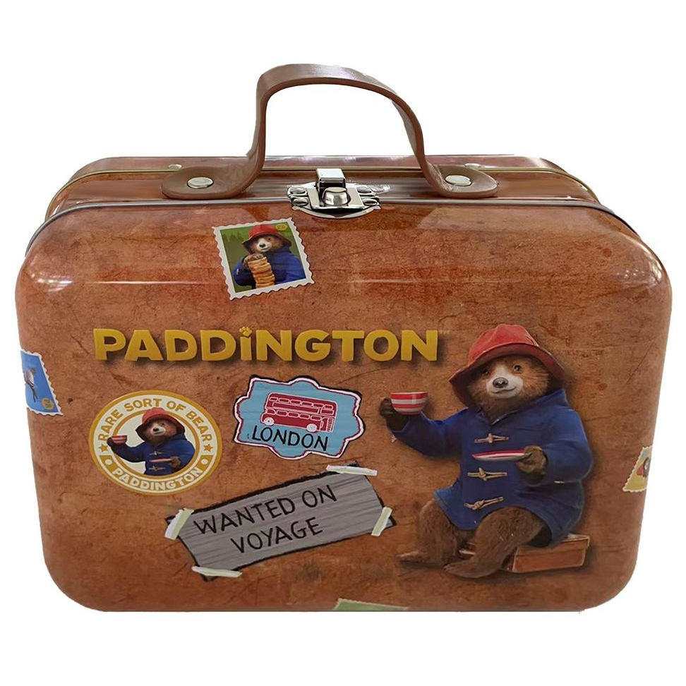 Paddington Bear Shortbread & Teabags Suitcase Tin (275g)