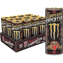 Monster Espresso with Milk Tripleshot Case of 12 (250ml x12)