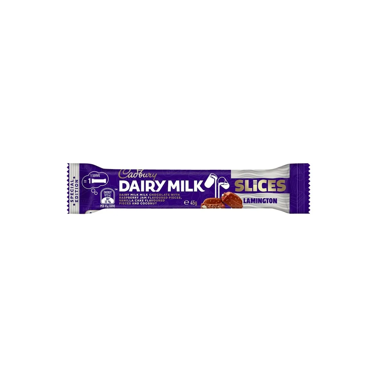 Cadbury Slices Lamington Bars (45g)