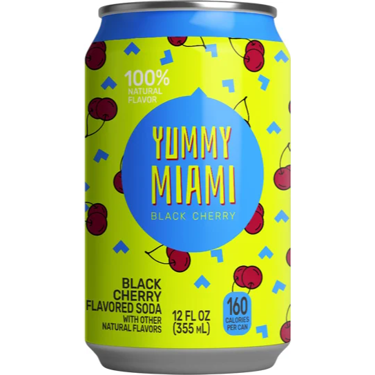 Yummy Miami Black Cherry (355ml)