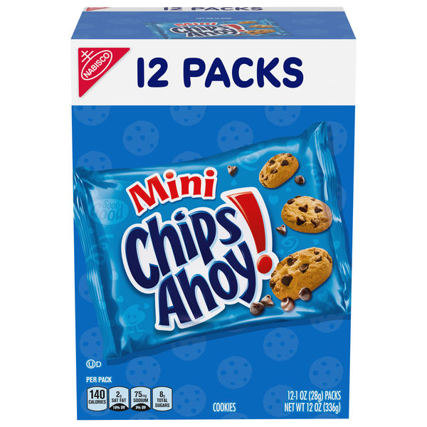 Chips Ahoy Cookies 12 Pack (336g)