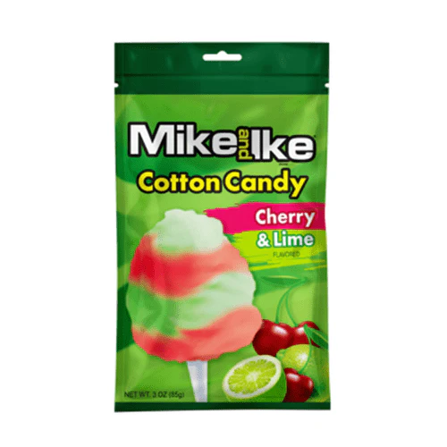 Mike & Ike Cherry & Lime Cotton Candy (85g)