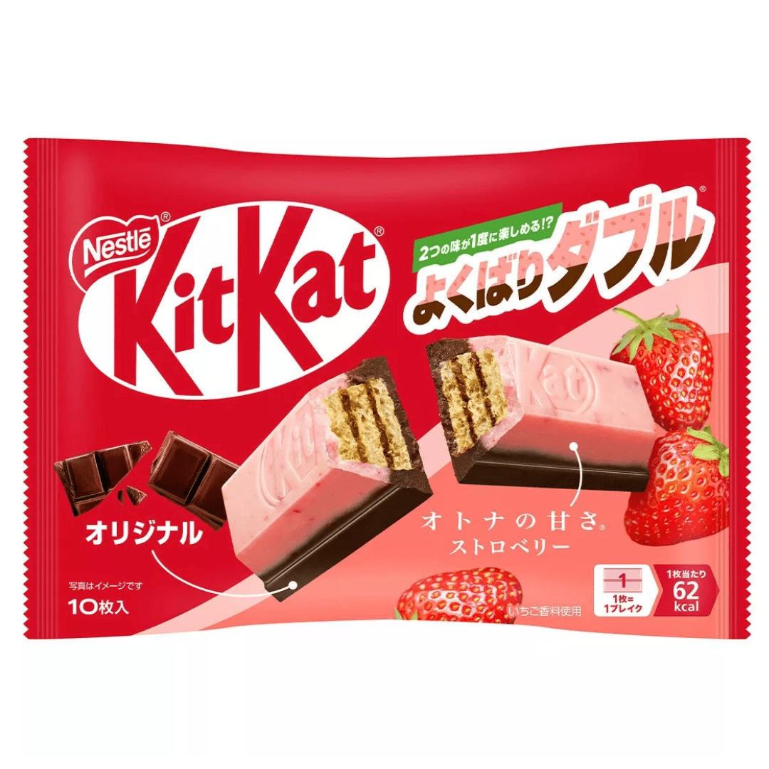 KitKat Chocolate & Strawberry (Japan) (116g)