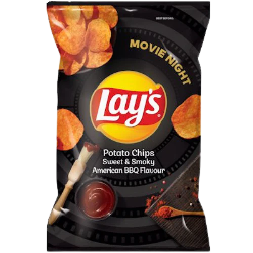 Lay's Sweet & Smoky American BBQ (105g) (South Africa)