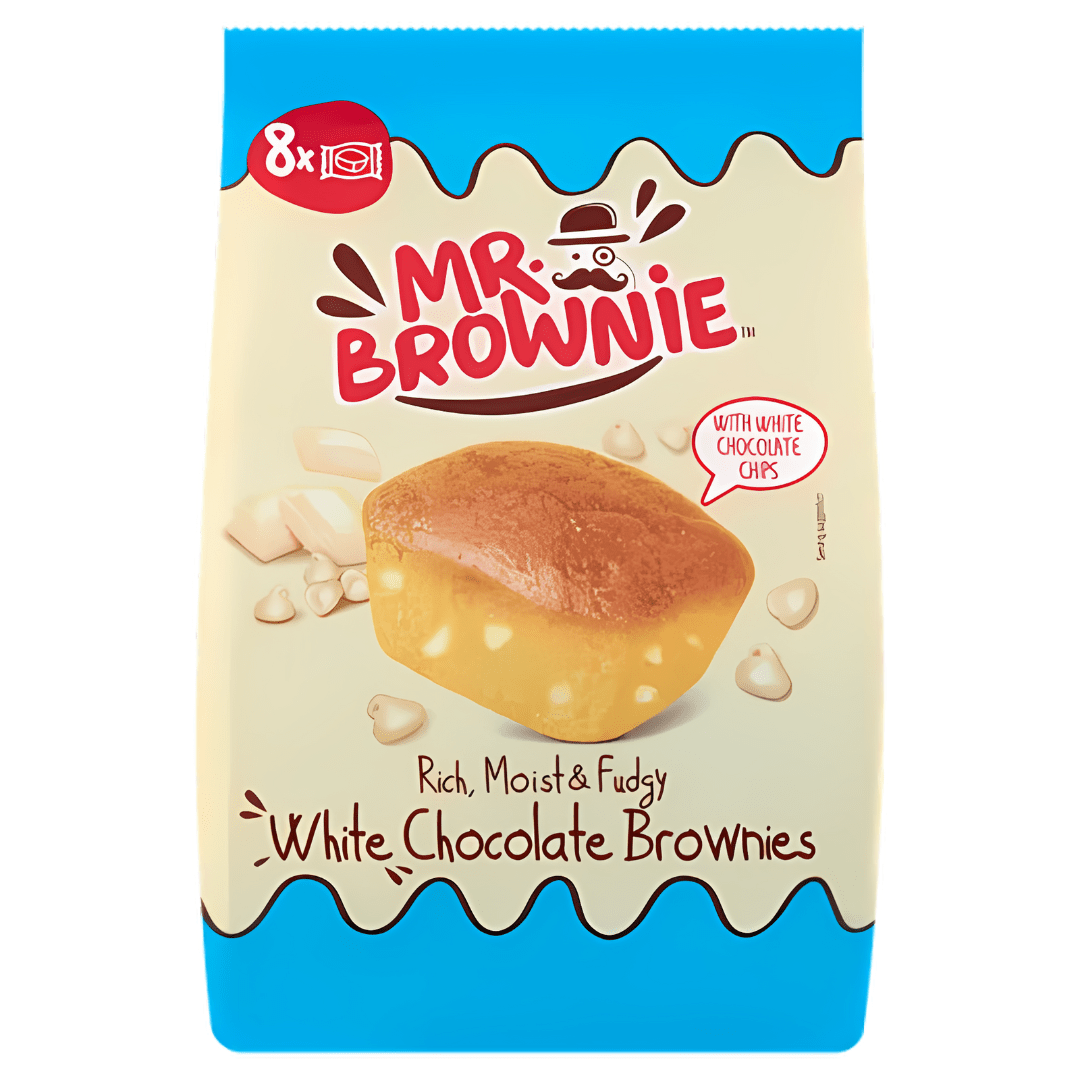 Mr. Brownie White Chocolate Brownie (200g)