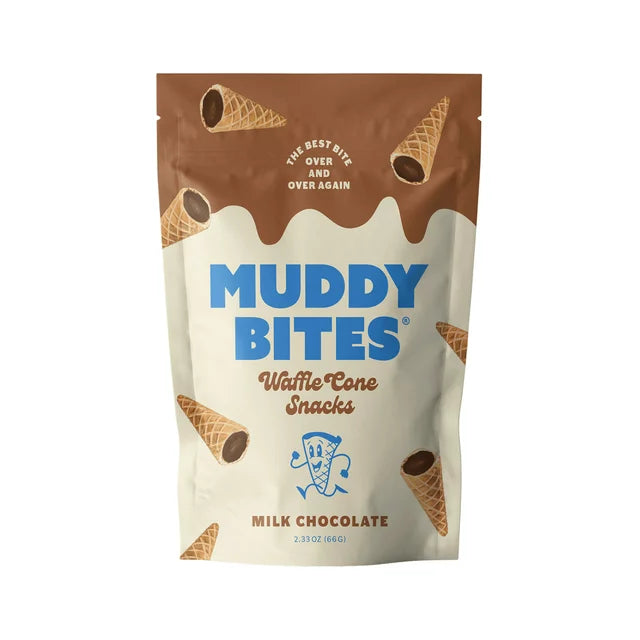 Muddy Bites Milk Chocolate Cone (66g)