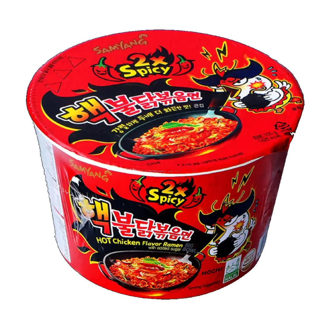 Samyang Buldak Ramen 2X Spicy Flavour Big Bowl (105g)