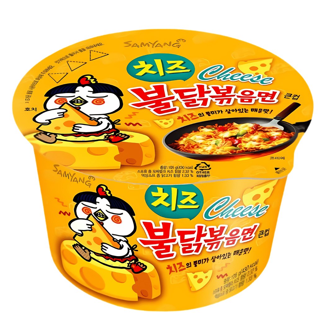 Samyang Buldak Ramen Cheese Flavour Big Bowl (105g)