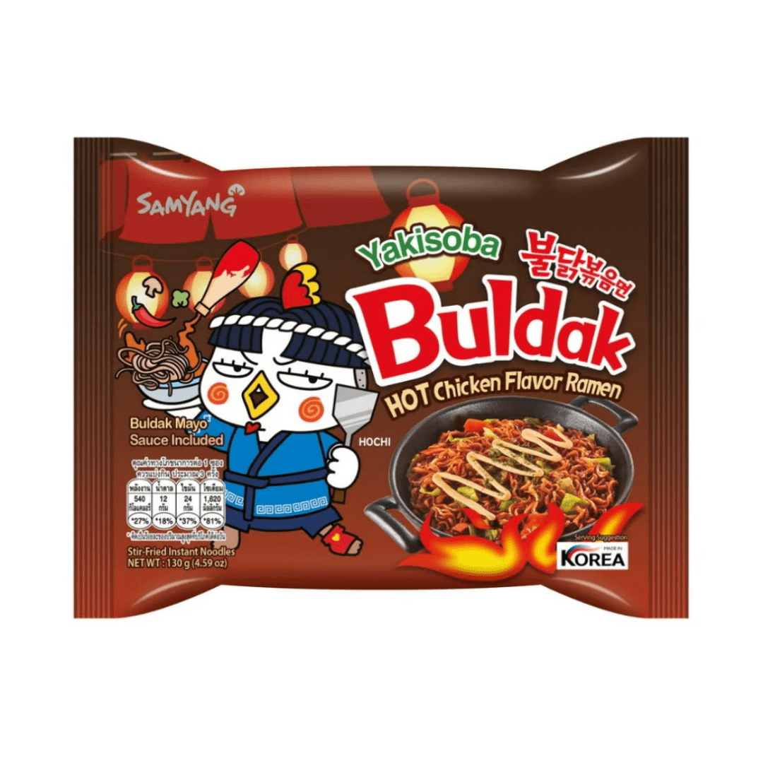 Samyang Buldak Yakisoba Hot Chicken Flavour (130g)