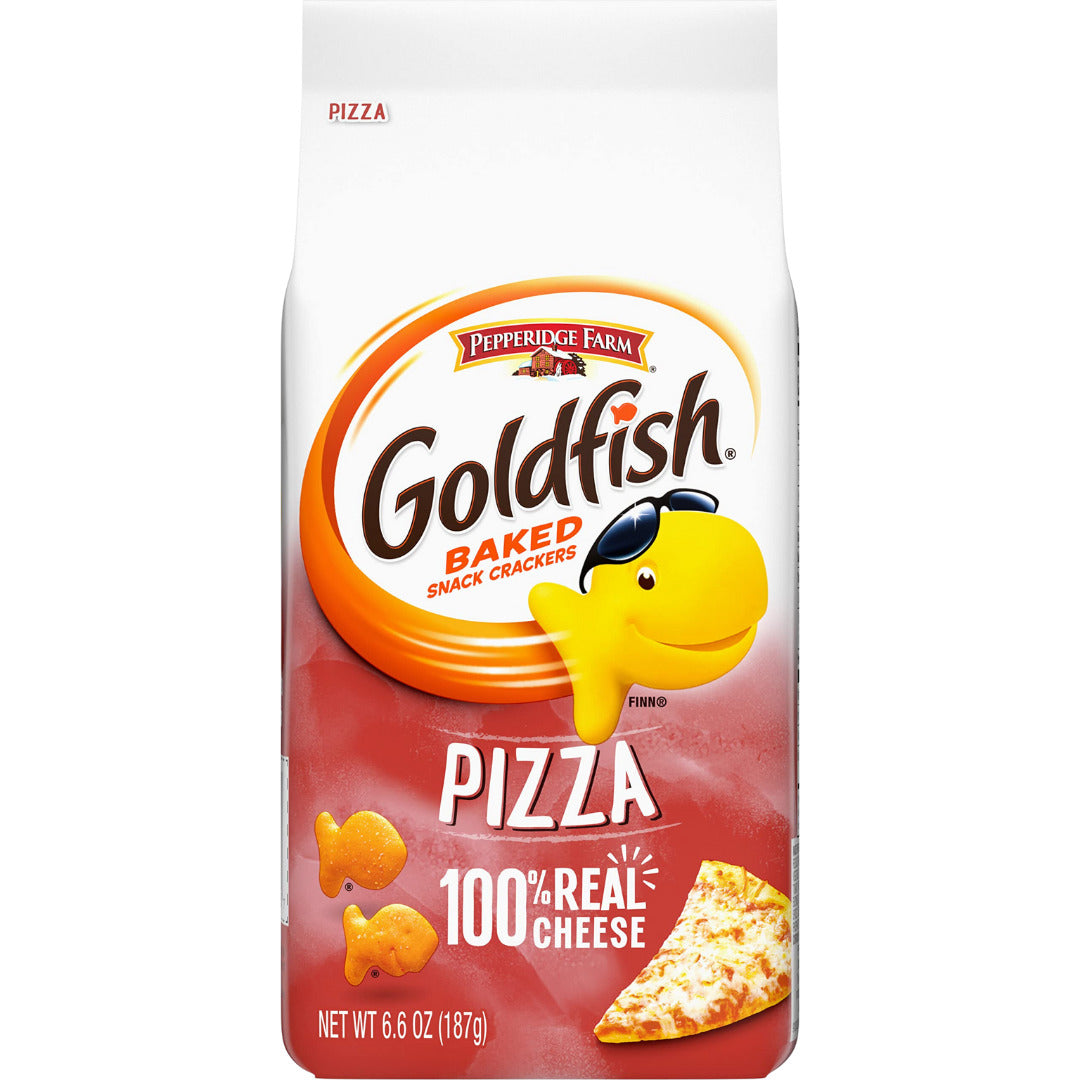 Pepperidge Farm Goldfish Crackers Pizza Flavour (180g)