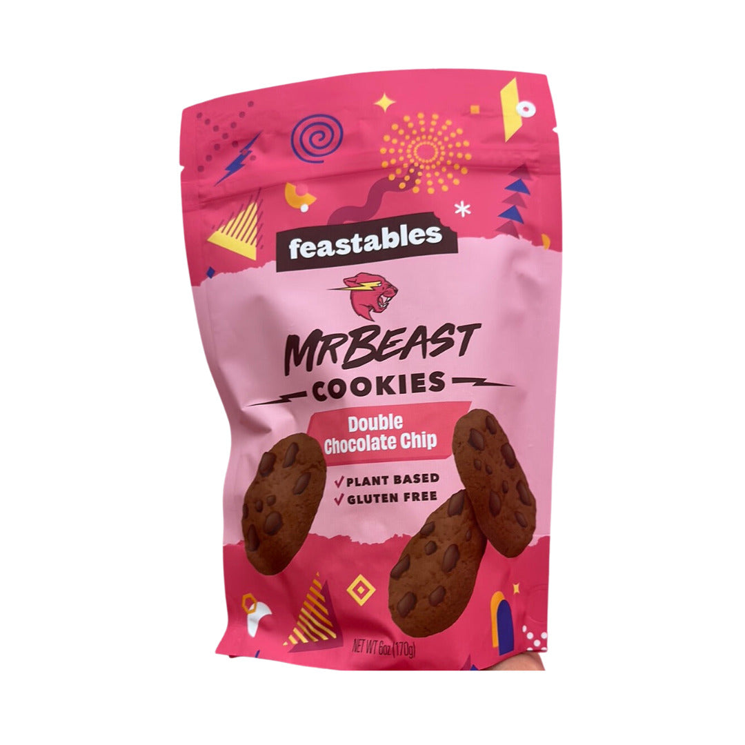 Feastables Mr Beast USA Double Chocolate Cookies (170g)