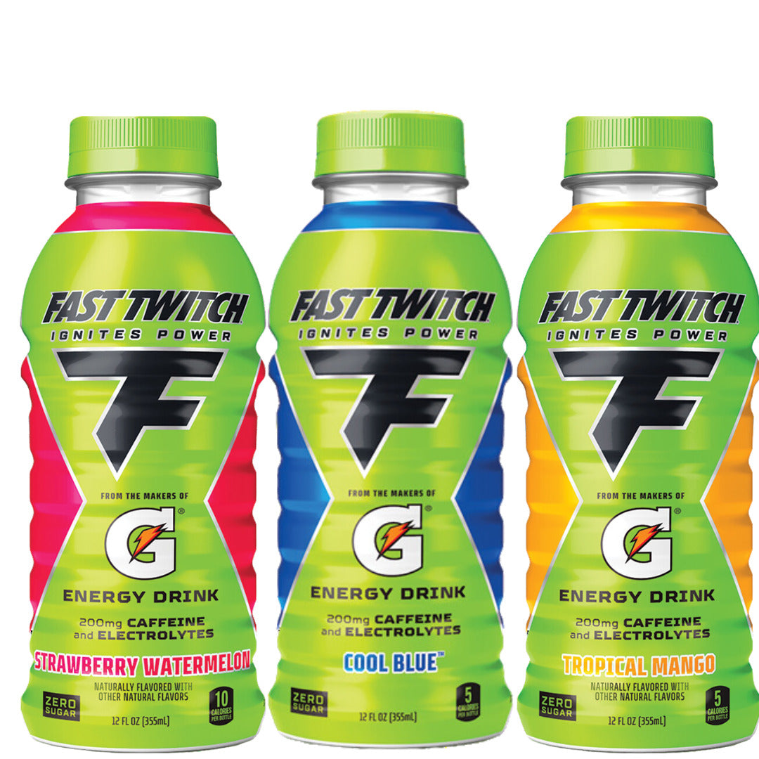 Gatorade Fast Twitch Energy Drink Variety Pack (12x355ML)