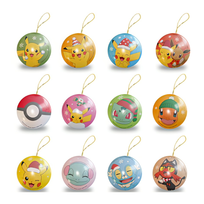 Pokemon Christmas Bauble with Jelly Beans