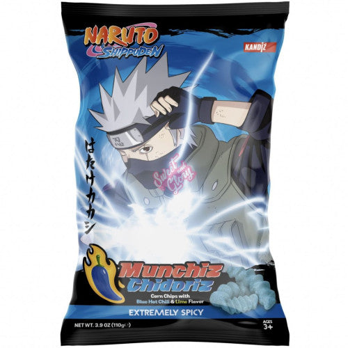 Naruto Munchiz Chidoriz Blue Hot Chilli & Lime (110g)