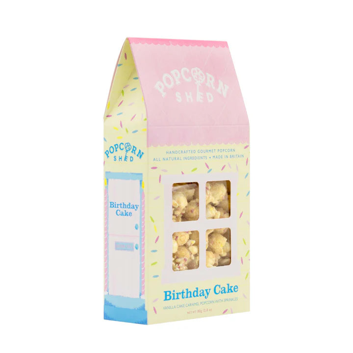 Popcorn Shed Birthday Cake Gourmet Popcorn (80g)