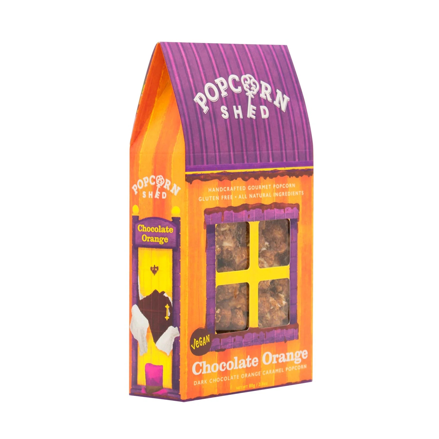 Popcorn Shed Chocolate Orange Gourmet Popcorn (80g)