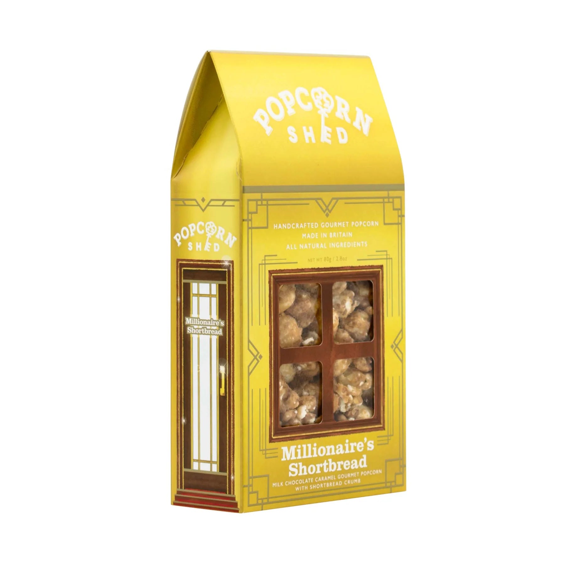 Popcorn Shed Millionaire's Shortbread Gourmet Popcorn (80g)