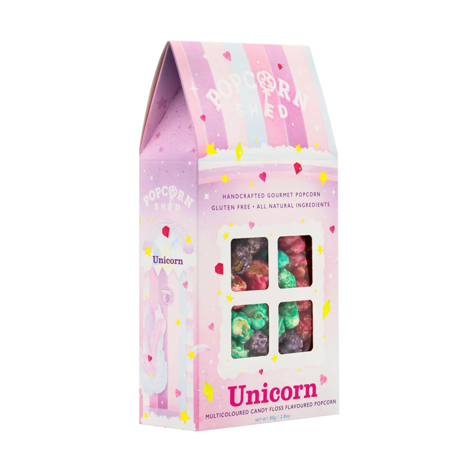 Popcorn Shed Unicorn Candy Floss Gourmet Popcorn (80g)