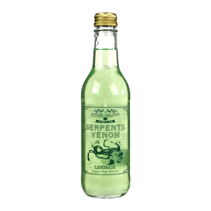 The Potions Cauldron Serpents Venom Lemonade (330ml) product packaging