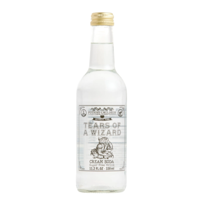 The Potions Cauldron Tears of a Wizard Cream Soda (330ml)  product packaging