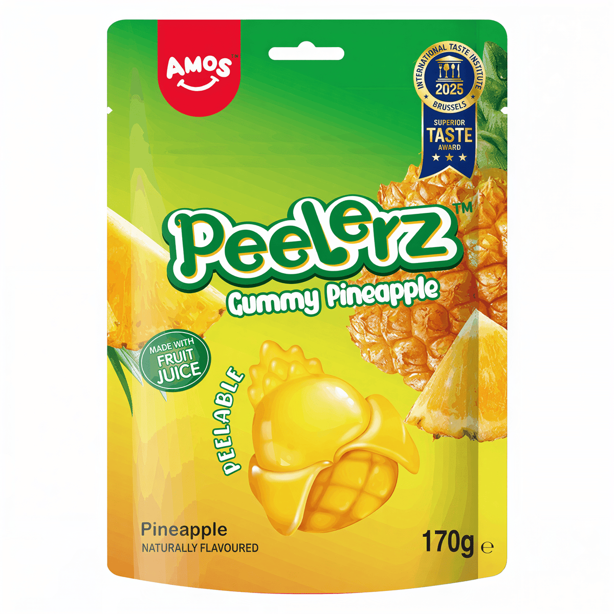 Amos Peelerz Pineapple (170g)