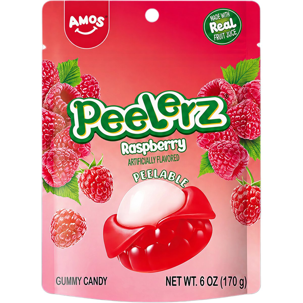 Amos Peelerz Raspberry (170g)