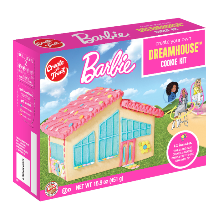 Barbie Create Your Own Dream House Cookie Kit (451g)