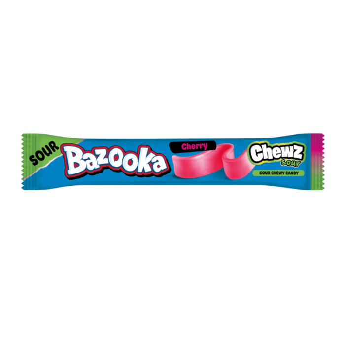 Bazooka Cherry Sour Chew Bar (14g)