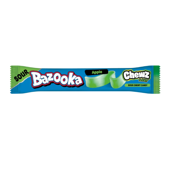 Bazooka Apple Sour Chew Bar (14g)