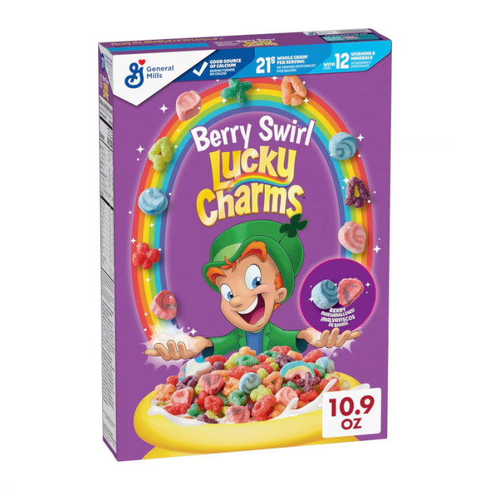 Berry Swirl Lucky Charms Cereal (309g)