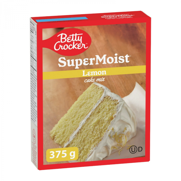 Betty Crocker Super Moist Lemon Cake Mix (375g) (Canadian)