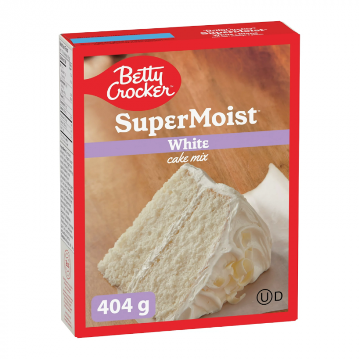 Betty Crocker Super Moist White Cake Mix (404g) (Canadian)