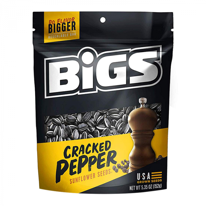 BIGS Sea Salt & Black Pepper Sunflower Seeds (152g)