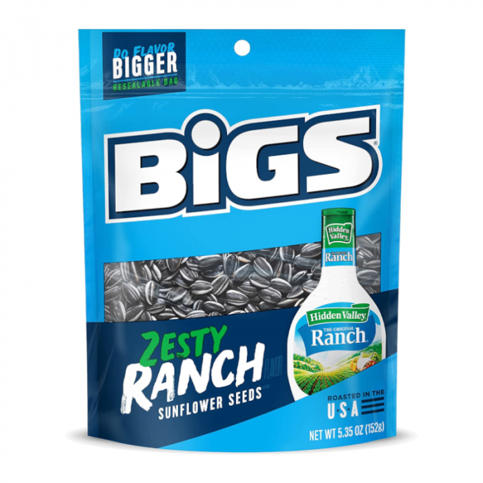 BIGS Sunflower Seeds Zesty Ranch (152g)