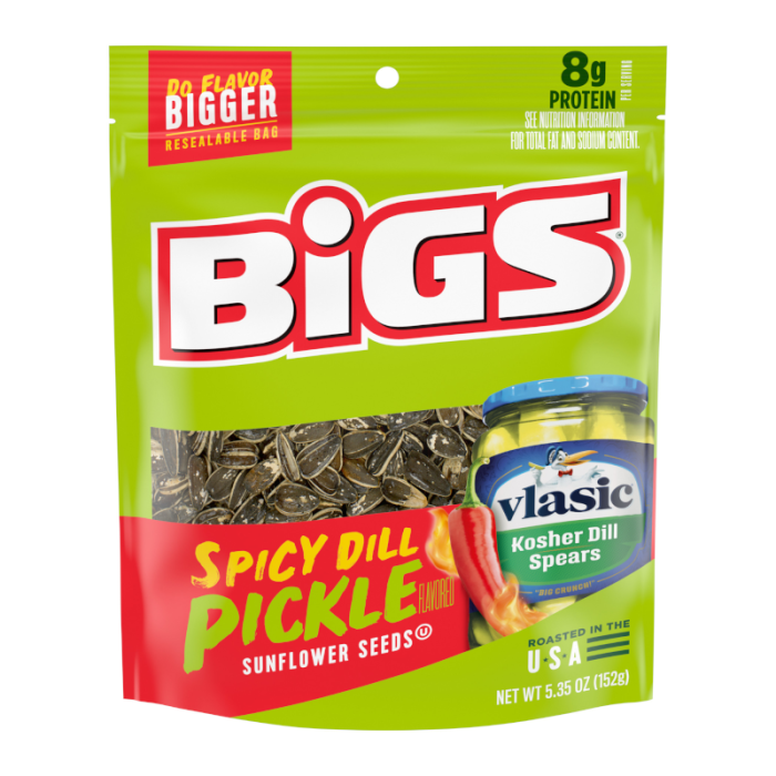 BIGS Stubb's Sea Vlasic Spicy Dill Sunflower Seeds (152g)