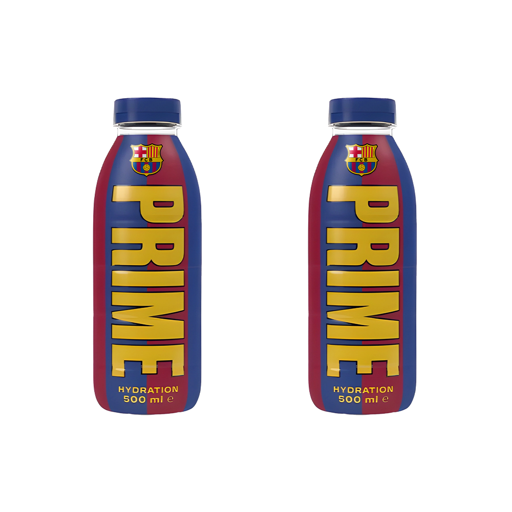 Prime Hydration Barcelona Limited Edition (500ml) (DUO PACK)