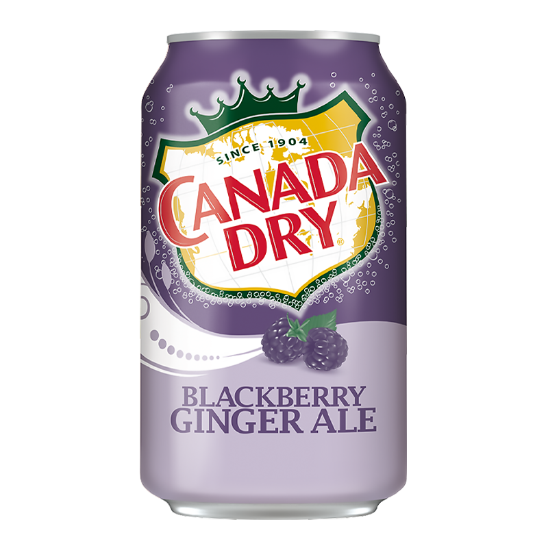 Canada Dry Blackberry Ginger Ale (355ml)
