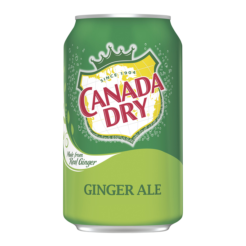 Canada Dry Ginger Ale Case of 12 (355ml x12)