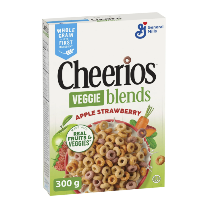 Cheerios Veggie Blends Apple Strawberry (300g)