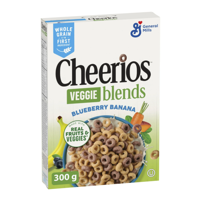 Cheerios Veggie Blends Blueberry Banana (300g)