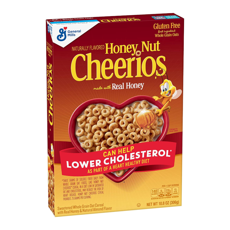 General Mills Honey Nut Cheerios (306g)