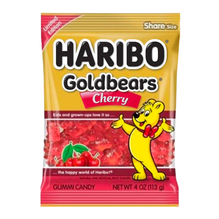 Haribo Gold Bears Cherry Limited Edition (113g)