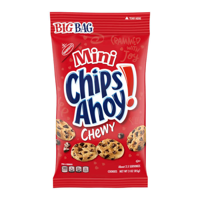 Chips Ahoy Chewy Mini’s BIG BAG (85g)