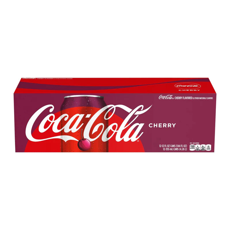 Coca Cola Cherry USA Case of 12 (355ml x12)
